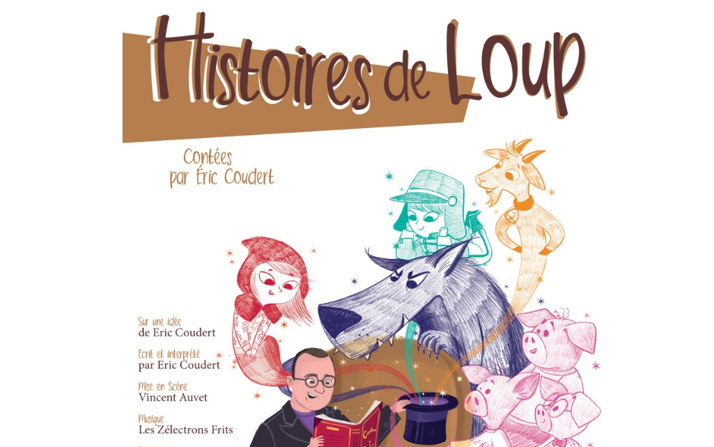 Histoires de loup, un livre pour enfants malin et bienveillant, écrit par  Eric Coudert chez LC éditions