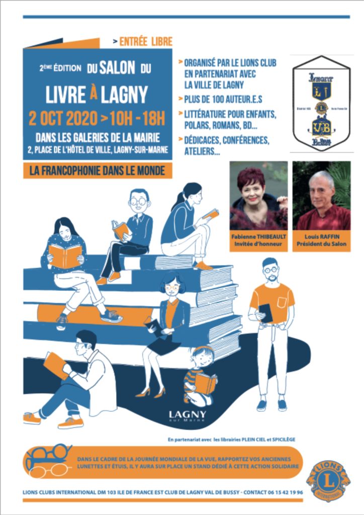Salon du livre de Lagny-sur-Marne 2021