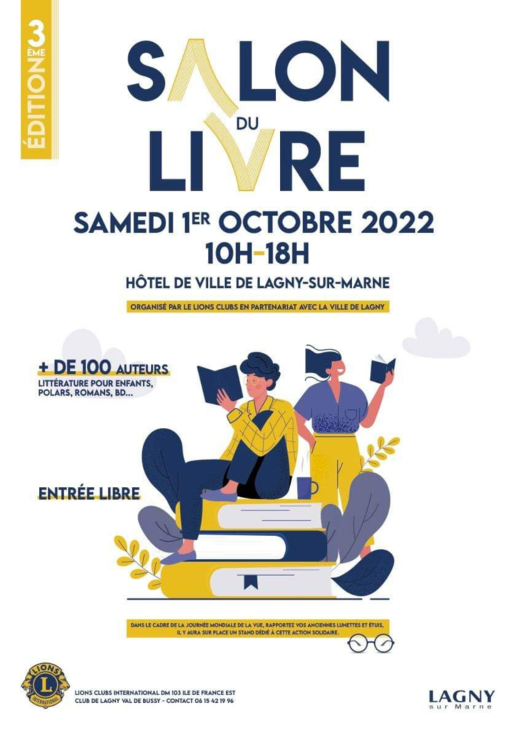 Salon du livre de Lagny-sur-Marne 2022